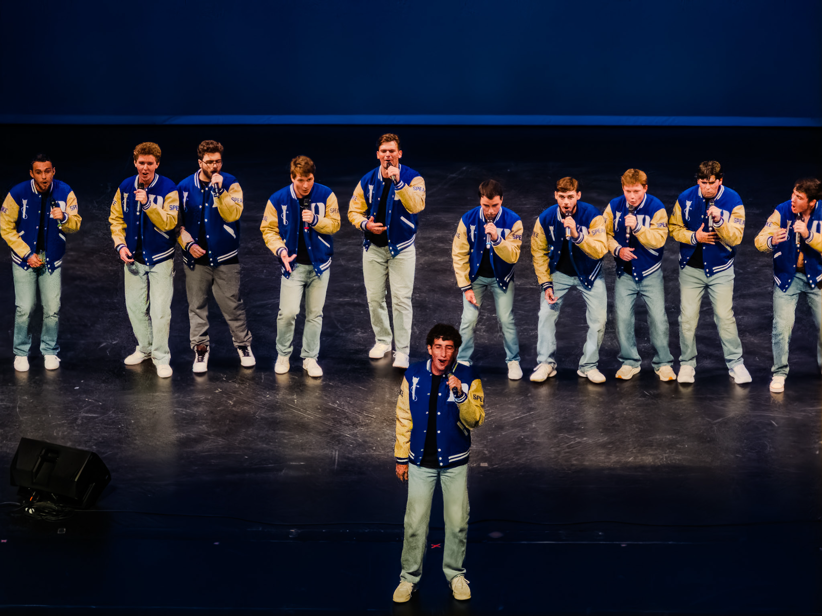 Singing with my a capella group